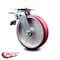 Service Caster 8 Inch Poly on Aluminum Swivel Caster with Roller Bearing and Total Lock Brake SCC-TTL30S820-PAR - alternate 2